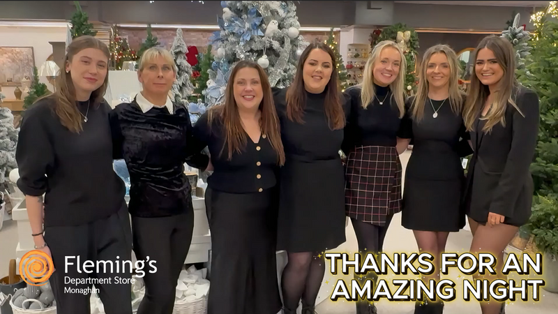 Thanks for an amazing night!