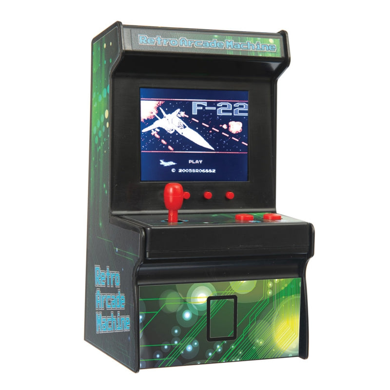 Retro Arcade Mini Console – 1 Player, 200 Built-In Games
