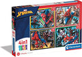 Clementoni Spiderman 4 in 1 Jigsaw Puzzle - Flemings Department Store