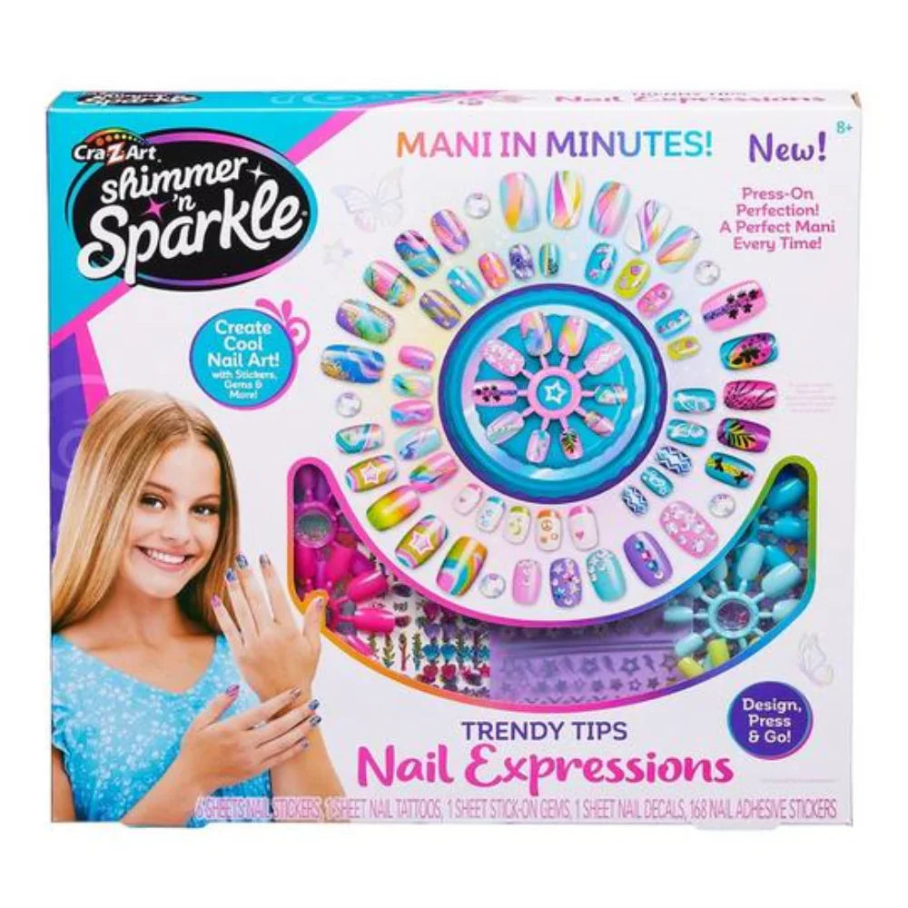 Shimmer N Sparkle Trendy Nail Expressions - Flemings Department Store
