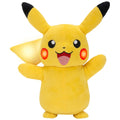 Pokémon Electric Charge Pikachu – 28cm Interactive Plush with Lights, Sounds & Movement