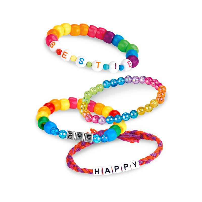 Shimmer N Sparkle ABC Fashion Bead Bracelet - Flemings Department Store