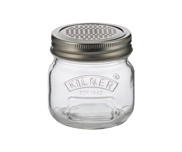 Storage Jar & Fine Grater Lid 0.25 Litre - Flemings Department Store
