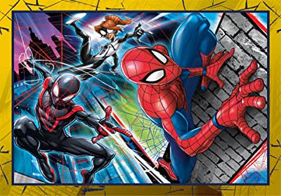 Clementoni Spiderman 4 in 1 Jigsaw Puzzle - Flemings Department Store