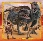 Clementoni Jurassic World 3x48 Pce Jigsaw Puzzle - Flemings Department Store