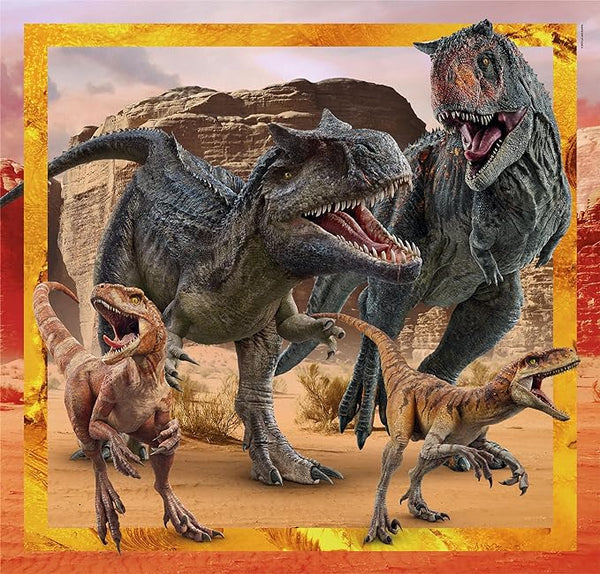 Clementoni Jurassic World 3x48 Pce Jigsaw Puzzle - Flemings Department Store