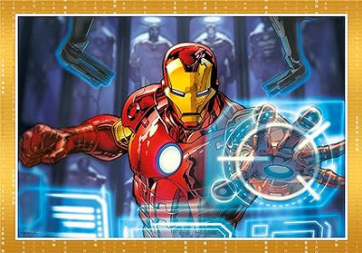 Marvel Avengers 4 in 1 Piece Jigsaw Puzzle - Flemings Department Store