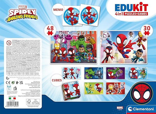Edukit 4in1 Spidey Jigsaw Puzzle - Flemings Department Store