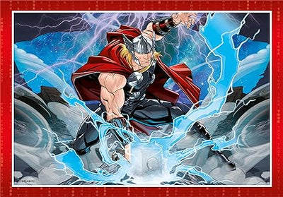 Marvel Avengers 4 in 1 Piece Jigsaw Puzzle - Flemings Department Store