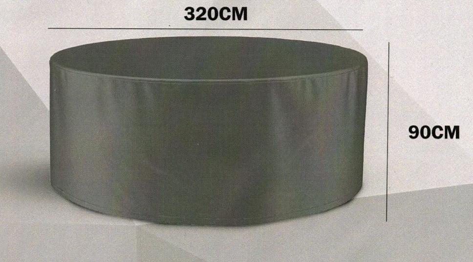 Oval 8 seater cover (320cm x 90cm) - Flemings Department Store