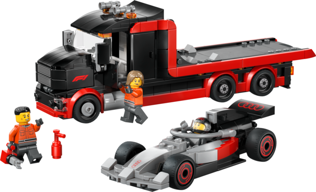 LEGO F1 Display Truck with Audi F1 Race Car 60493