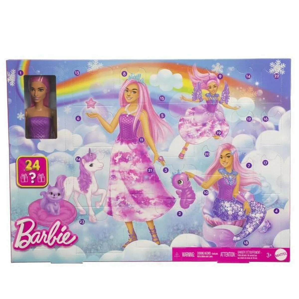 Barbie Fantasy Advent Calendar – 24 Days of Magical Surprises with Barbie Doll