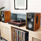 Majority D100 100W Powered Bluetooth Bookshelf Speakers – view 2