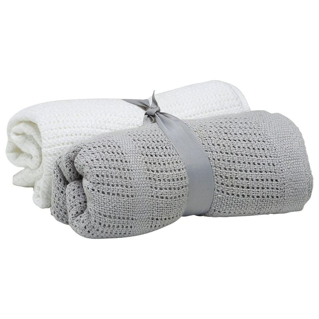 2 Pack Cellular Blanket
