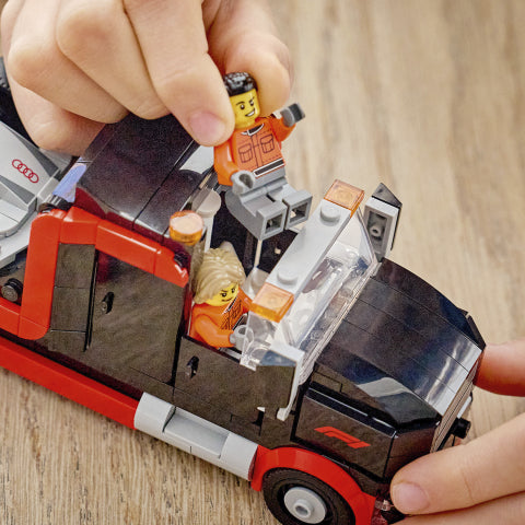 LEGO F1 Display Truck with Audi F1 Race Car 60493