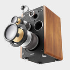 Majority D100 100W Powered Bluetooth Bookshelf Speakers – view 3