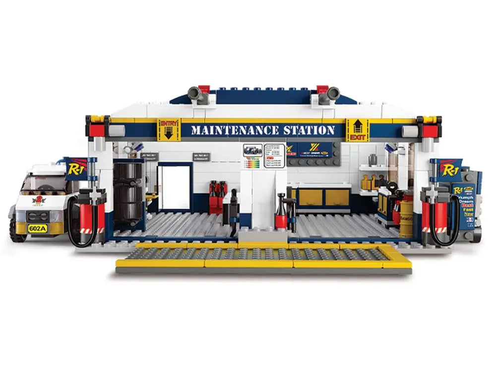 Sluban Formula Racing II Track Pit Stop (M38-B0356)