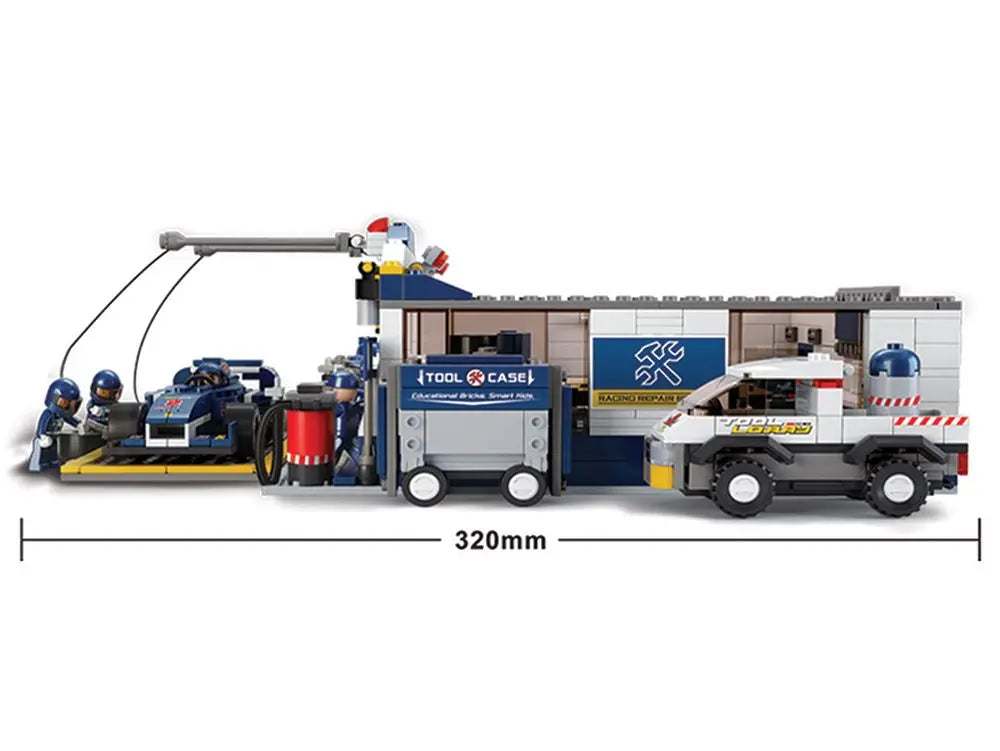 Sluban Formula Racing II Track Pit Stop (M38-B0356)