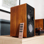 Majority D100 100W Powered Bluetooth Bookshelf Speakers – view 4