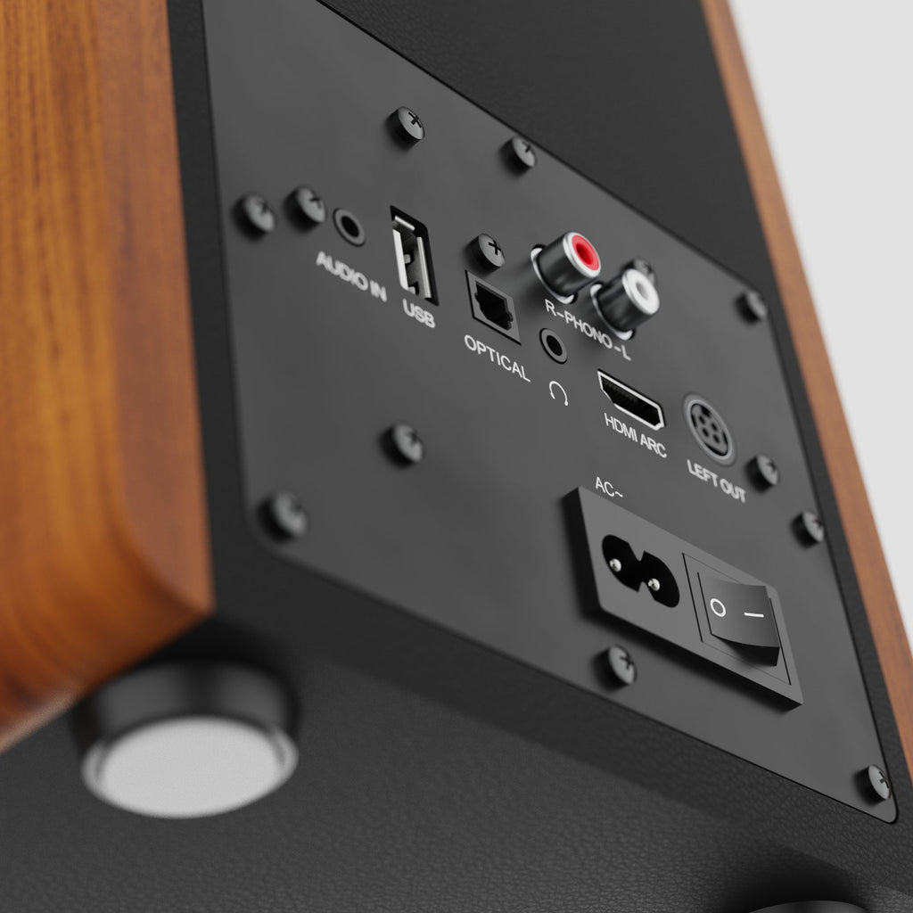 Majority D100 100W Powered Bluetooth Bookshelf Speakers – view 5