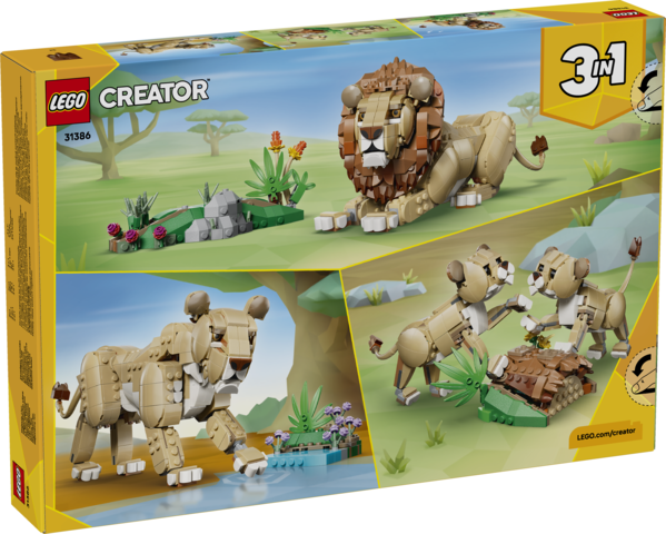 LEGO Wild Animals: Majestic Lion 31386 – product image 1