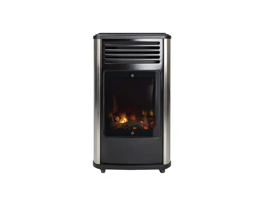 Sahara Manhattan Gas Heater – 3.4kW Portable Indoor Flame Effect