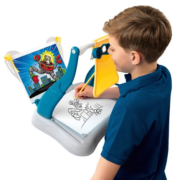 SuperGraph Drawing Station – Portable Art Projector for Kids