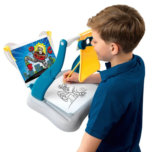 SuperGraph Drawing Station – Portable Art Projector for Kids