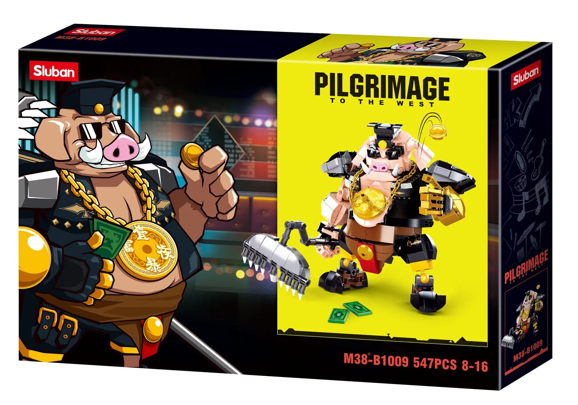 Sluban Pigsy Mecha Journey to the West M38-B1009 (547 Pcs)