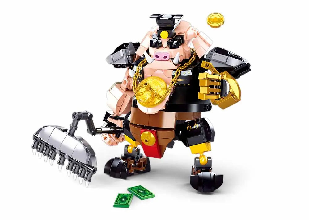 Sluban Pigsy Mecha Journey to the West M38-B1009 (547 Pcs)