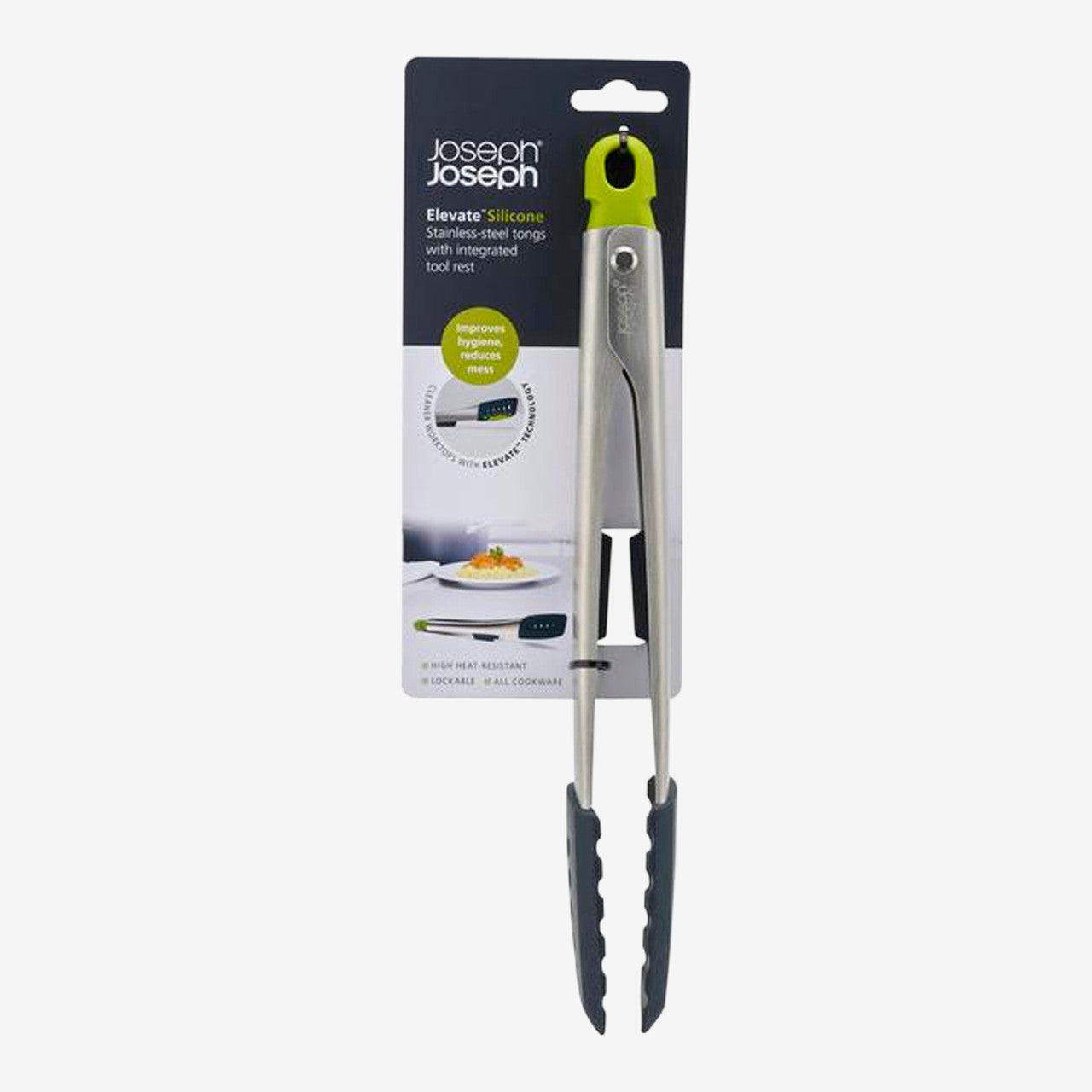 Joseph Joseph Elevate 12″ Stainless-Steel Tongs