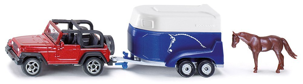 JEEP WITH HORSE TRAILER - Flemings Department Store