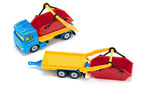 TRUCK WITH SKIP AND TRAILER - Flemings Department Store