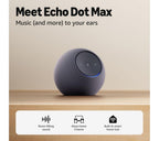 Amazon Echo Dot Max Smart Speaker with Alexa in Graphite – view 3