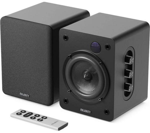 Majority D50X 60W Powered Bluetooth Bookshelf Speakers – view 2