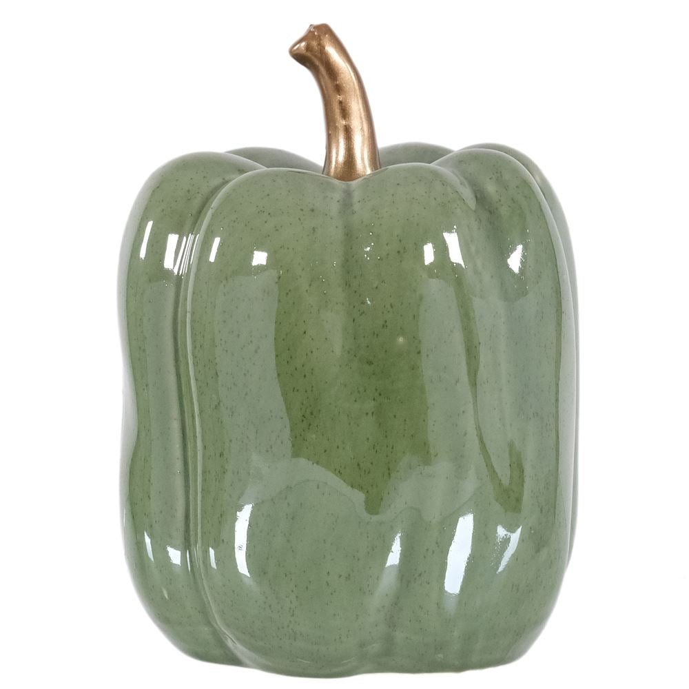 GREEN PEPPER WITH GOLD 13x18cm - Flemings Department Store