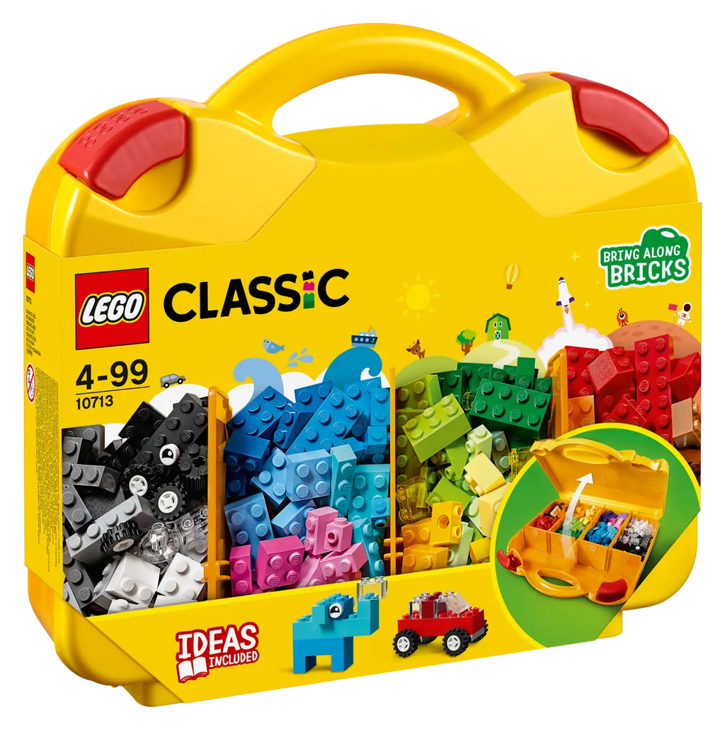 LEGO® Classic Creative Suitcase (10713) – Portable Building Set for Kids