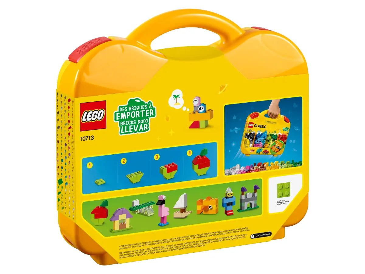 LEGO® Classic Creative Suitcase (10713) – Portable Building Set for Kids