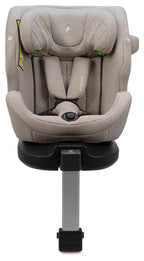 Osann One 360 SL i-Size Car Seat in Wheat infant car seat with a matching padded headrest and harness straps, shown from the front on a white background.
