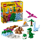 LEGO® Classic Creative Dinosaurs (11041) – Colorful Dino Building Set for Kids 5+