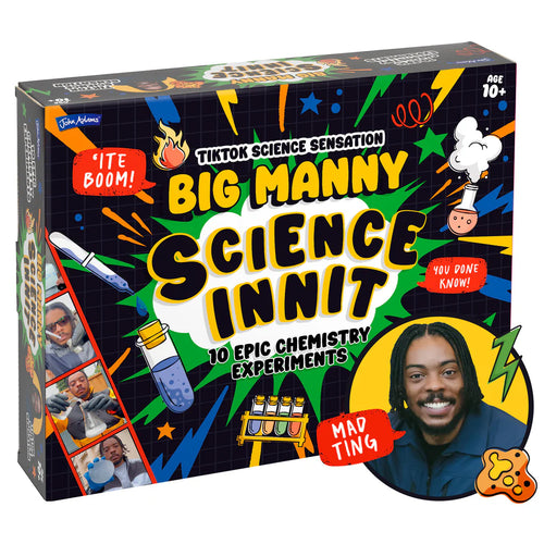 Box of Big Manny Science Innit Chemistry Experiment Kit