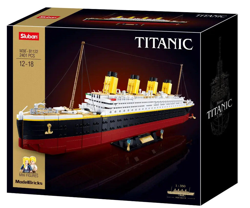 Sluban 1:350 Scale Titanic M38-B1122 (1840 Pcs)
