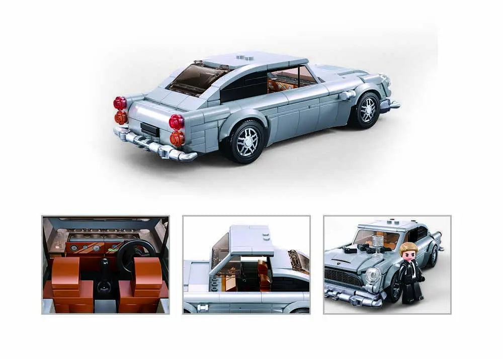 Sluban Blue Sports Car M38-B1125 (317 Pcs)