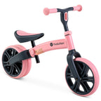 Yvolution Velo Junior – Pink | 2-Stage Balance Bike for Toddlers