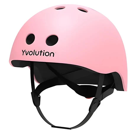 Yvolution Kids Bike Helmet – Blue or Pink | Small Adjustable Helmet