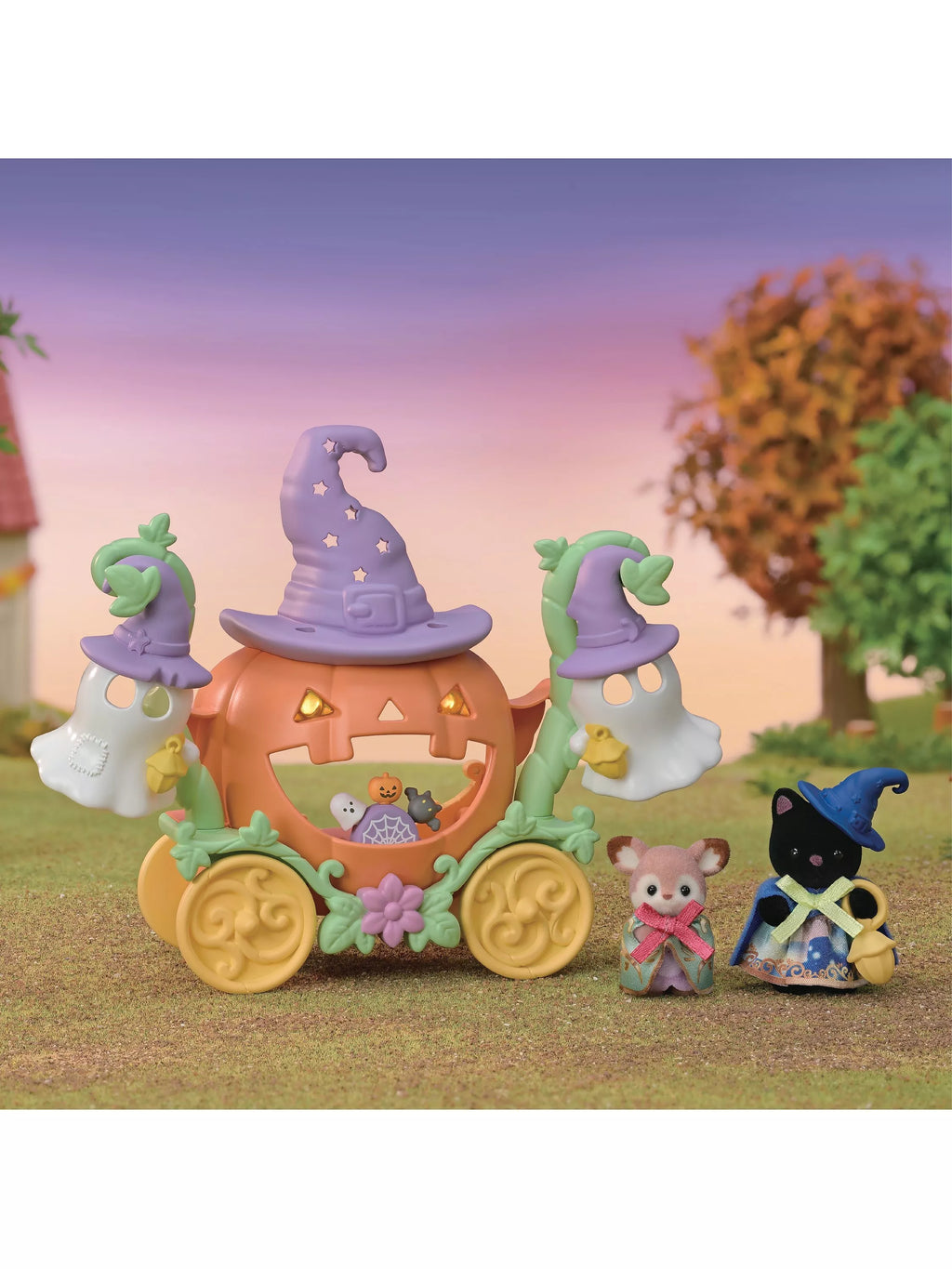 Sylvanian Families Halloween Pumpkin Carriage Playset - image 3