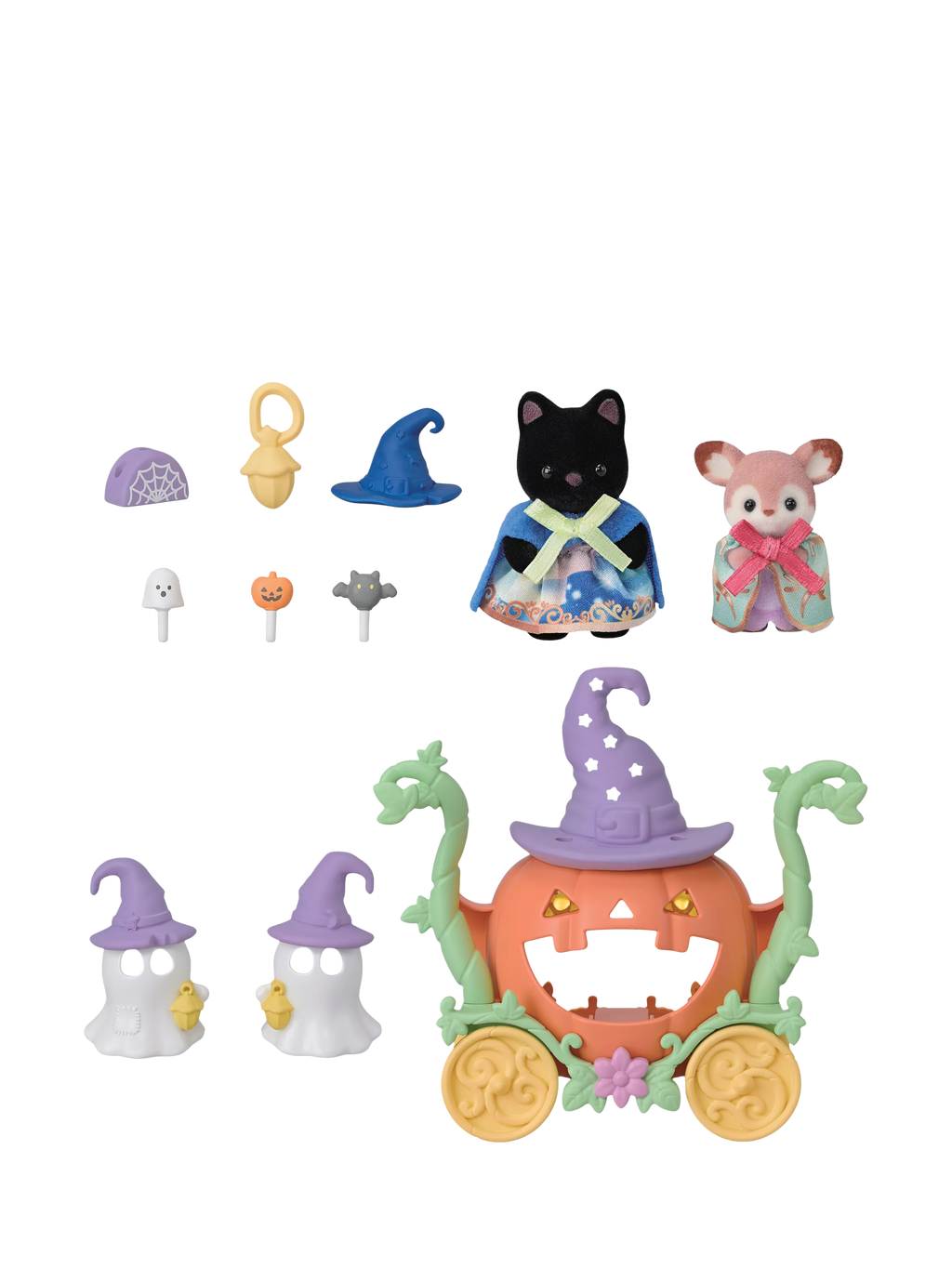 Sylvanian Families Halloween Pumpkin Carriage Playset - image 7