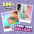 Sticki Rolls Sticki Rolluxe Bag – 500 Stickers, Storage Pods & DIY Jewellery Kit
