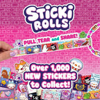 Sticki Rolls Sticki Rolluxe Bag – 500 Stickers, Storage Pods & DIY Jewellery Kit