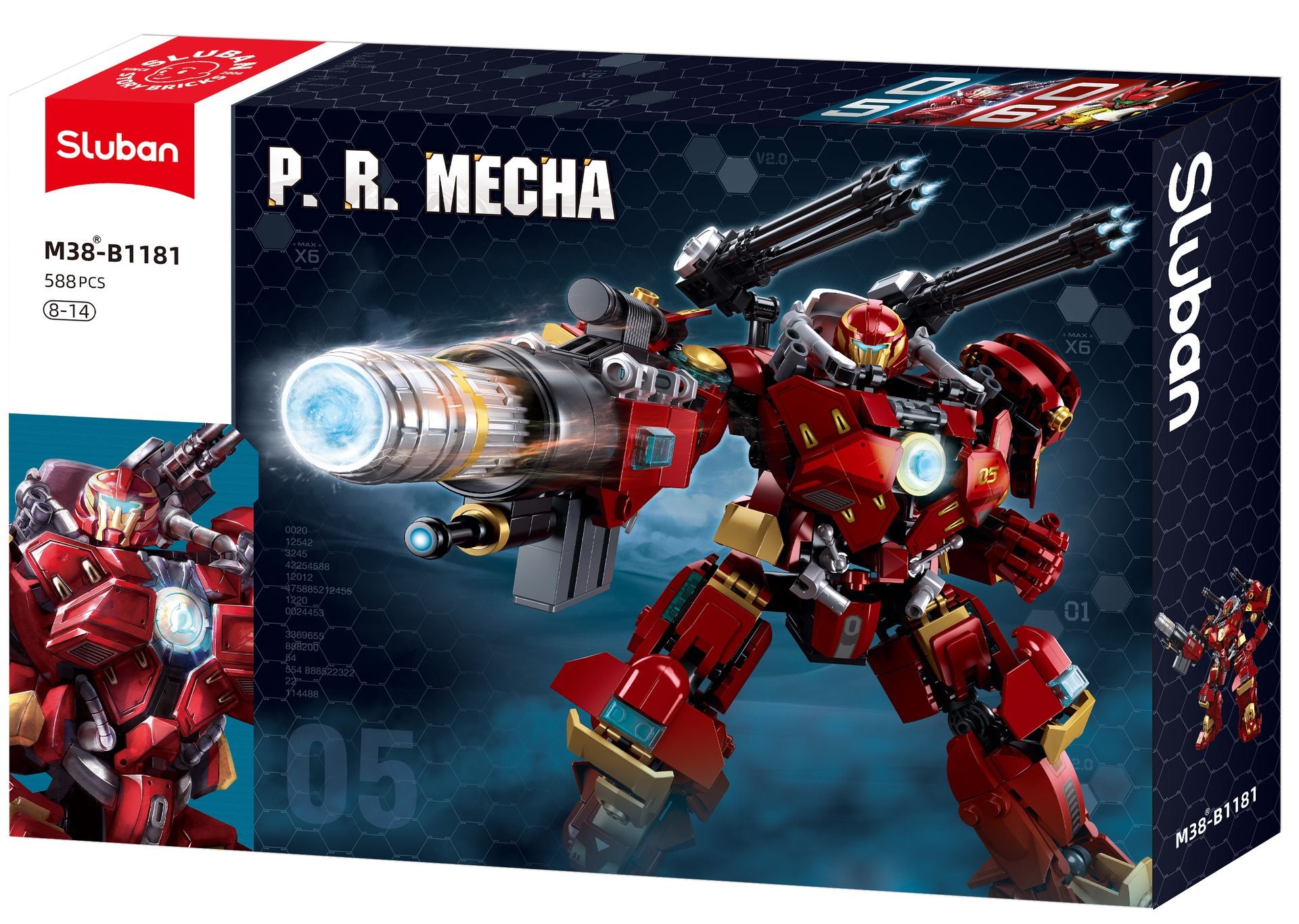 Sluban PR-Mecha Robot 05 M38-B1181 (579 Pcs)